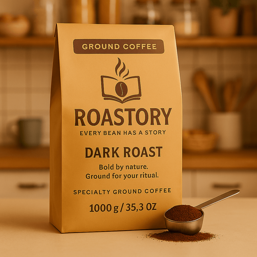 Roastory gemalen koffie product