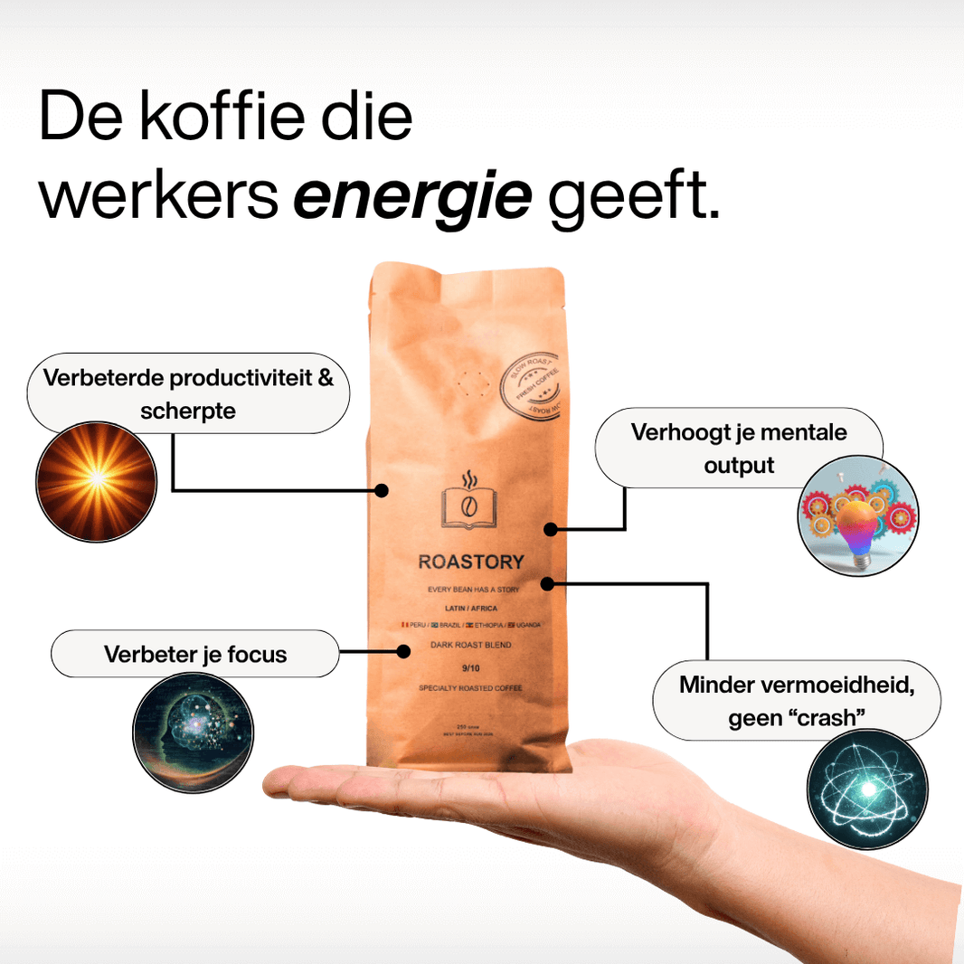 image Roastory Dark Roast – De Koffie voor Ondernemers met Focus en Discipline