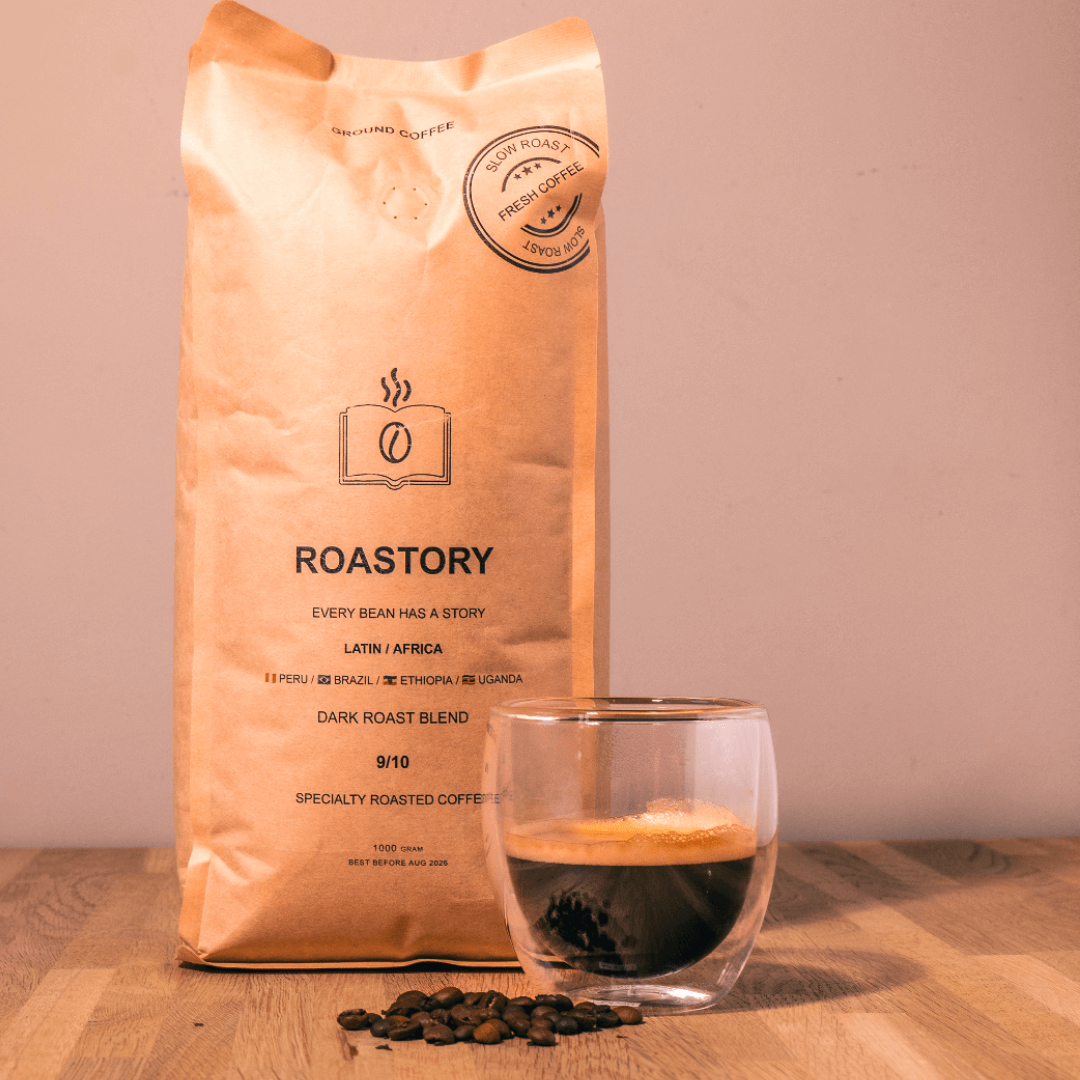 Roastory Dark Roast – De Koffie voor Ondernemers met Focus en Discipline