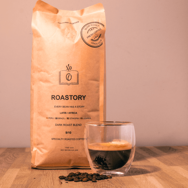 Roastory Dark Roast – De Koffie voor Ondernemers met Focus en Discipline