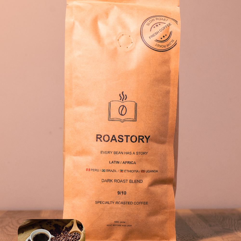 Roastory Dark Roast Koffiebonen – Vers Gebrand Specialty (500g & 1000g)