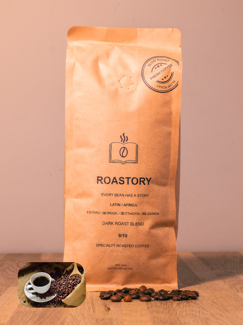 Roastory Dark Roast Koffiebonen – Vers Gebrand Specialty (500g & 1000g)