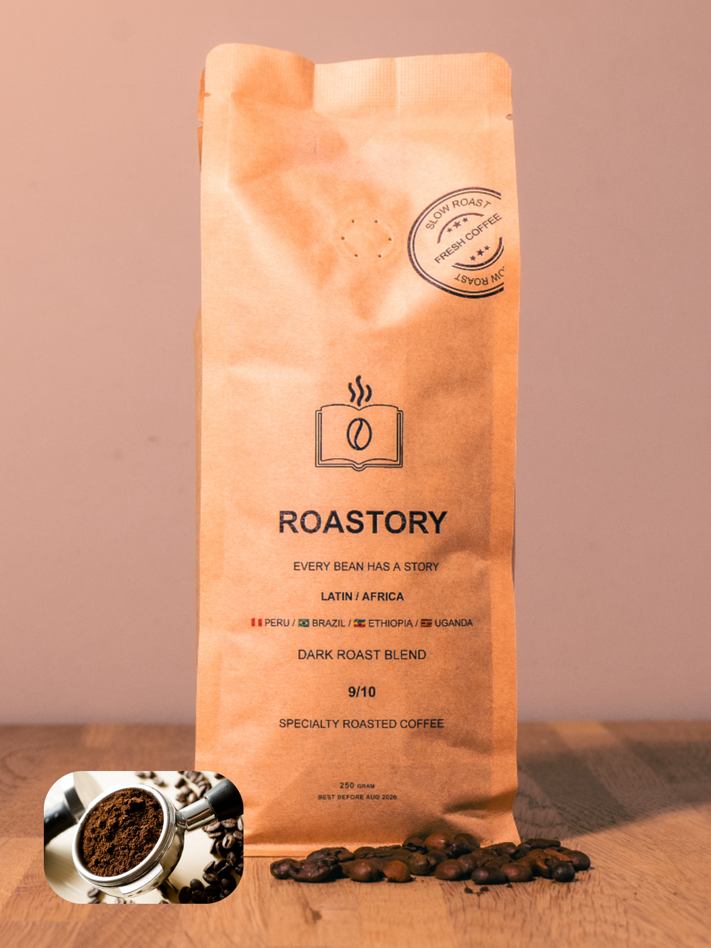 Proefpakket 250g – Roastory Specialty Filterkoffie Premium